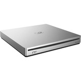 Pioneer BDR-XS07TS optisk diskdrev, eksterne Blu-ray brænder Sølv, Slot, Vandret, Desktop/notebook, EIDE/ATAPI, BD, BD-R, BD-R DL, BD-RE, CD-R, CD-RW, DVD+R, DVD+R DL, DVD+RW, DVD-R, DVD-R DL, DVD-RAM, DVD-RW, 4 MB