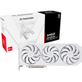 PowerColor RX9070XT 16G-L/OC/WHITE, Grafikkort Hvid