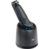 Procter & Gamble Series 5 52-B7650cc, Shaver Sort/Blå, Folie shaver, Sort, Blå, Knapper, Batteri, 50 min., 1 stk