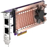 QNAP QM2-2P2G2T netværkskort Intern Ethernet 2500 Mbit/s, Interface card Intern, Ledningsført, PCI Express, Ethernet, 2500 Mbit/s