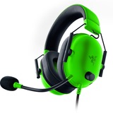 Razer BlackShark V2 X, Gaming headset Grøn/Sort