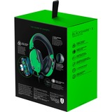 Razer BlackShark V2 X, Gaming headset Grøn/Sort