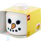 Room Copenhagen LEGO opbevaringshoved "Snowman", stor, Opbevaringsboks Hvid