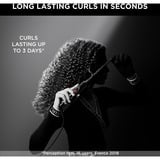 Rowenta KARL LAGERFELD Curls Forever CF311L, Krøllejern Sort/Rød