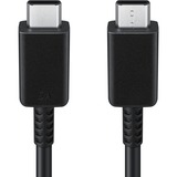 SAMSUNG EP-DN975 USB-kabel 1 m USB 2.0 USB C Sort Sort, 1 m, USB C, USB C, USB 2.0, Sort