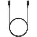 SAMSUNG EP-DN975 USB-kabel USB 2.0 1 m USB C Sort Sort, 1 m, USB C, USB C, USB 2.0, Sort