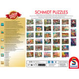 Schmidt Spiele Blomster i pastelfarver, Puslespil 