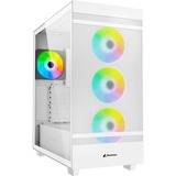 Sharkoon Rebel C50 RGB, Towerkabinet Hvid