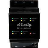 Shelly LAN Switch 5 Porte 10/100 Mbit Sort