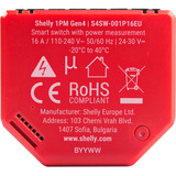 Shelly Relay Rød