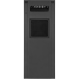 SilverStone ALTA F1 Tower Sort, Towerkabinet Sort, Tower, PC, Sort, ATX, micro ATX, Mini-ITX, Aluminium, Stål, Hærdet glas, Flere