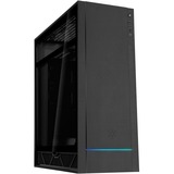 SilverStone ALTA F1 Tower Sort, Towerkabinet Sort, Tower, PC, Sort, ATX, micro ATX, Mini-ITX, Aluminium, Stål, Hærdet glas, Flere