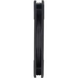SilverStone Air Slimmer 120 Computerkabinet, Processor Luftkøler 12 cm Sort, Transparent 1 stk, Sag fan Sort/gennemsigtig, Luftkøler, 12 cm, 63,67 kubikfod/min., Sort, Transparent
