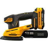 Stanley Batteridrevet deltasliber, 18 Volt, Delta Sanders Sort/Gul