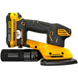 Stanley Batteridrevet deltasliber, 18 Volt, Delta Sanders Sort/Gul
