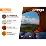 Vango Telt Grøn/Orange