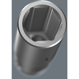 Wera 05005440001, B Deep 1, Topnøgle Sort/Grøn