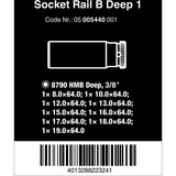 Wera 05005440001, B Deep 1, Topnøgle Sort/Grøn