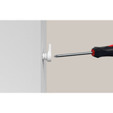 fischer EasyDIY Box Dekoration EasyHook+Skruen, Dyvel lysegrøn/Rød