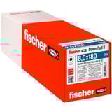 fischer Træskrue PowerFull II 8,0x180 ZK TX VG 