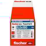 fischer Træskrue PowerFull II 8,0x180 ZK TX VG 