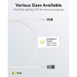 goobay 74532, Kabel Hvid