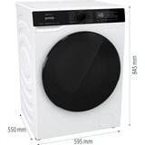 gorenje G600 WD2PA964ADW/DE vaskemaskine - tørretumbler Fritstående Front-læsning Hvid D, Vaskemaskine-tørretumbler Hvid, Front-læsning, Fritstående, Hvid, Venstre, Sort, Sort