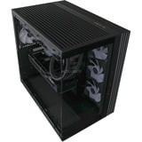 ALTERNATE Gaming-PC Window Edition • RTX 5080 • AMD Ryzen™ 7 9800X3D • 64 GB RAM, Gaming PC Sort/gennemsigtig