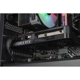ALTERNATE Gaming-PC • RTX 5060 • AMD Ryzen™ 5 5600 • 16 GB RAM, Gaming PC Sort/gennemsigtig
