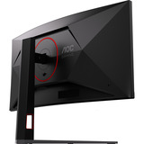 AOC AGON CU34G4CA, Gaming Skærm Sort