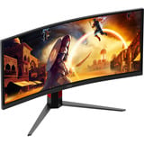 AOC CU34G4CA, Gaming Skærm Sort