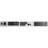 APC Smart-UPS UPS-enhed Interaktivt indgangsstik 1,5 kVA 1000 W 4 AC stikkontakt(er) Sort, Interaktivt indgangsstik, 1,5 kVA, 1000 W, Sine, 50/60 Hz, 220 V