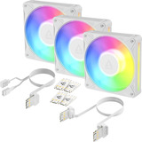 ARCTIC BioniX P12 A-RGB, Sag fan Hvid/Hvid