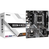 ASRock B650M-H/M.2+, Bundkort grå/Sort