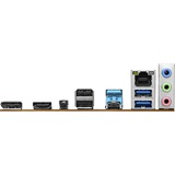 ASRock B650M-H/M.2+, Bundkort grå/Sort