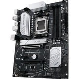 ASUS PRIME B650-PLUS AMD B650 Sokkel AM5 ATX, Bundkort Sort/Sølv, AMD, Sokkel AM5, AMD Ryzen 7000 Series, Sokkel AM5, DDR5-SDRAM, 128 GB