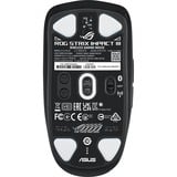 ASUS ROG Strix Impact III Wireless mus Spil Ambidextrous RF trådløs + Bluetooth Optisk 36000 dpi, Gaming mus Sort, Ambidextrous, Optisk, RF trådløs + Bluetooth, 36000 dpi, Sort