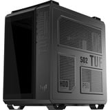 ASUS TUF GAMING GT502 Horizon TG ARGB Black Midi Tower Sort, Towerkabinet Sort, Midi Tower, PC, Sort, ATX, micro ATX, Mini-ITX, 16,3 cm, 40 cm
