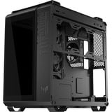 ASUS TUF GAMING GT502 Horizon TG ARGB Black Midi Tower Sort, Towerkabinet Sort, Midi Tower, PC, Sort, ATX, micro ATX, Mini-ITX, 16,3 cm, 40 cm