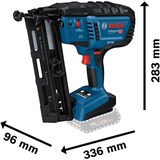 Bosch Batteridrevet trænegler GNH 18V-64-2 Professional solo, 18Volt, søm maskine Blå/Sort