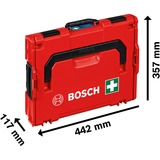 Bosch Førstehjælpssæt i henhold til DIN, i L-BOXX 102, First Aid Rød