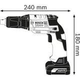 Bosch GTB 12V-11 Professional 3000 rpm Sort, Blå, Skruetrækker Blå/Sort, Skruemaskine, Pistolhåndtag, 1/4", Sort, Blå, 3000 rpm, 3 Nm