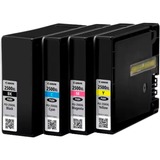 Canon 9254B010 blækpatron 4 stk Original Højt (XL) udbytte Sort, Blå, Magenta, Gul Højt (XL) udbytte, Sort, Blå, Magenta, Gul, 4 stk, Multipakke