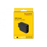 DeLOCK 41455, Oplader Sort