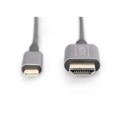 Digitus DA-70821, Kabel Sort