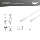 Digitus DB-600109-020-W, Kabel Hvid