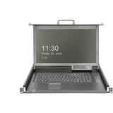 Digitus DS-72220-1GE, KVM-switchen Sort