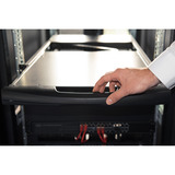 Digitus DS-72221-7GE, KVM-switchen Sort