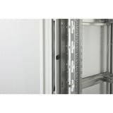 Digitus Netværksskab Unique serie - 800x800 mm (BxD), IT kabinet Lys grå