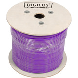 Digitus Professionelt Cat.6 U/UTP installationskabel simplex, Eca Violet